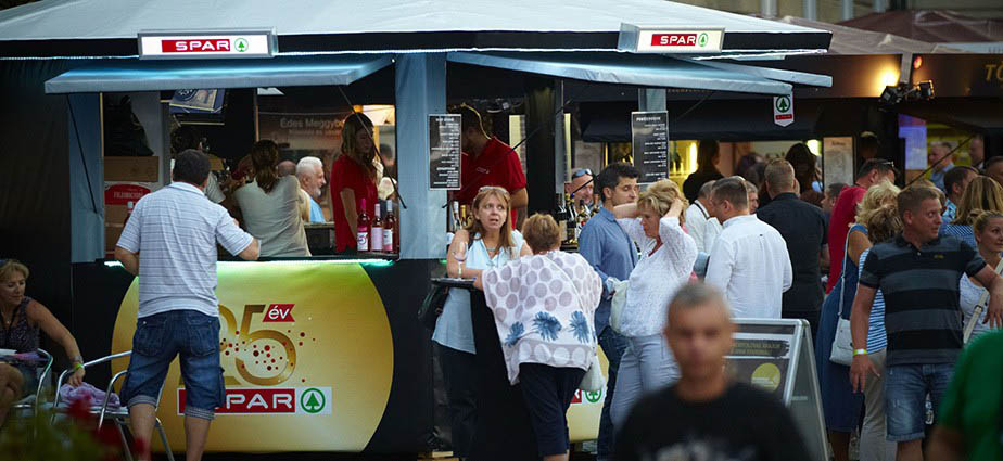 Együtt ünnepelt a spar és a budapest borfesztivál
