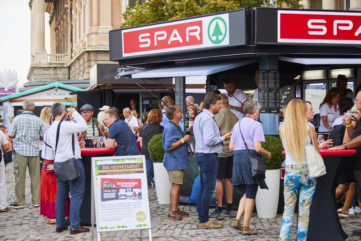 Budapest Borfesztivál a SPAR támogatásával