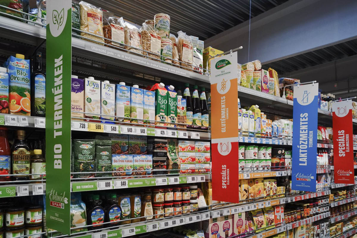 Kategorizálja és jelöli a speciális táplálkozás körébe tartozó termékeit a SPAR
