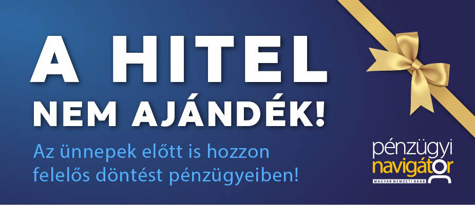 A hitel nem ajándék!