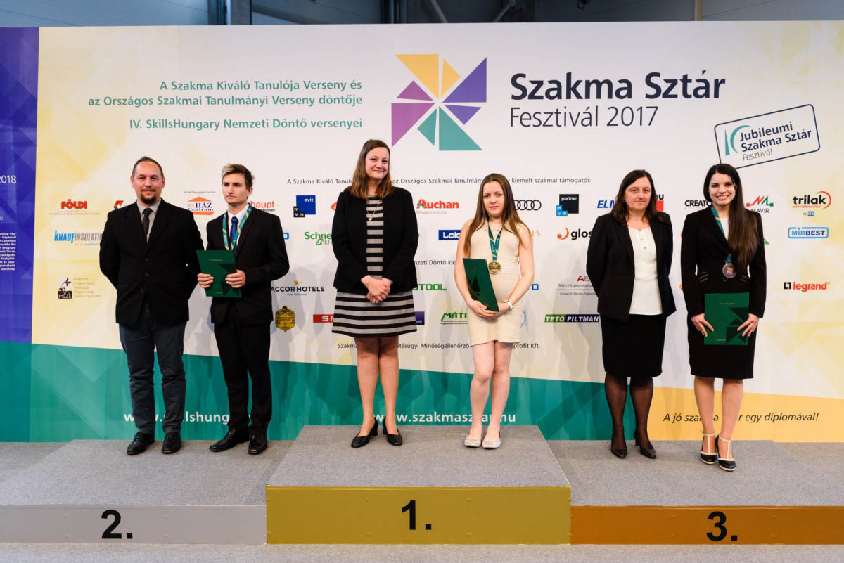 SPAR tanulók sikere a Szakma Sztár Fesztiválon