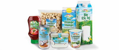 Spar natur*pur bio-termékcsalád