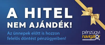 A hitel nem ajándék!