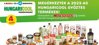 Megvannak a Hungaricool termékverseny legjobbjai – a győztes termékek már megtalálhatók az INTERSPAR hipermarketek polcain